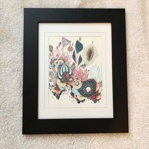 Giclee Fine Art Print in black frame